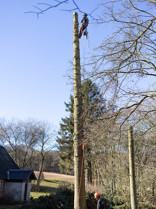 KM godt i gang med en at udfører en topkapning